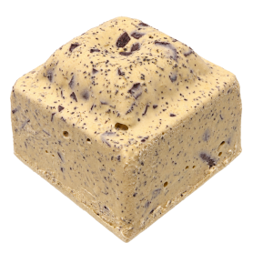 FEUILLE DE MENTHE AVEC DES COPEAUX DE CHOCOLAT NOIR