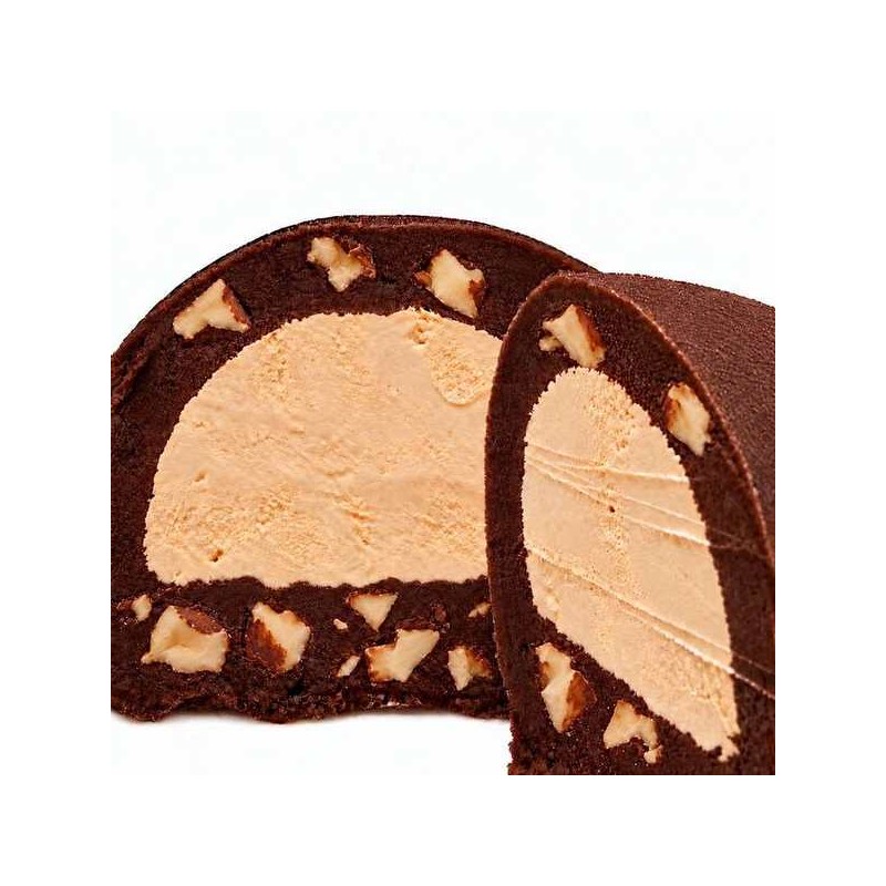 BOMBE GLACÉE - ROCHER AUX NOISETTES